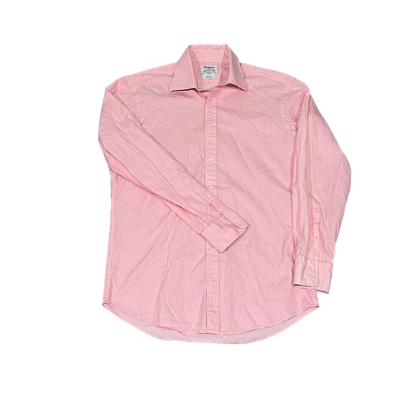T.M. Lewin, Pink Check Dress Shirt, Slim Fit‎ 16-34/35-785-W - Picture 2 of 3